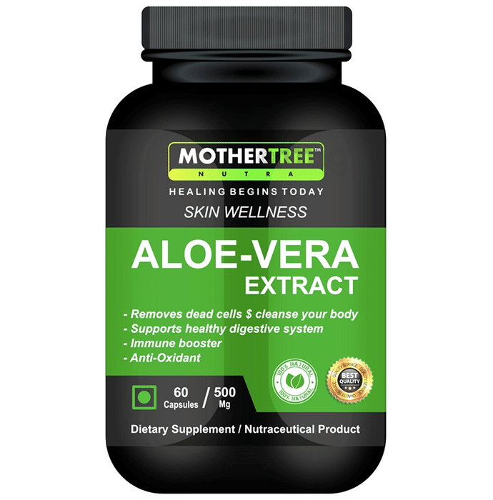 MotherTree Nutra Aloe-Vera Extract 500mg Capsule