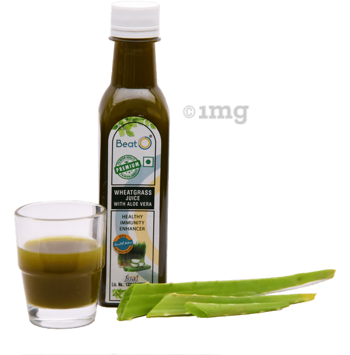 BeatO Wheatgrass with Alovera Juice