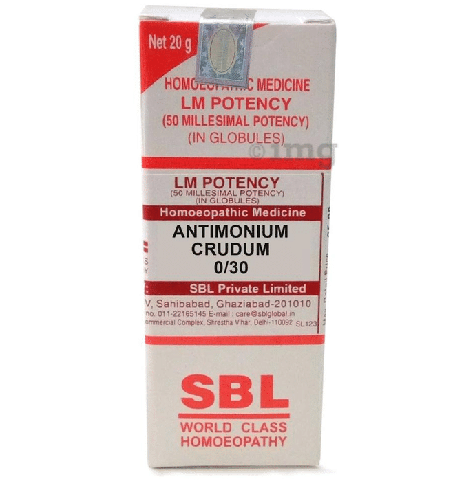 SBL Antimonium Crudum 0/30 LM
