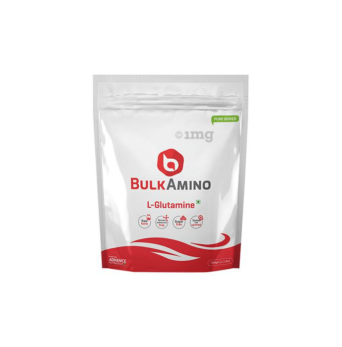 Advance Nutratech BulkAmino L-Glutamine Supplement Powder