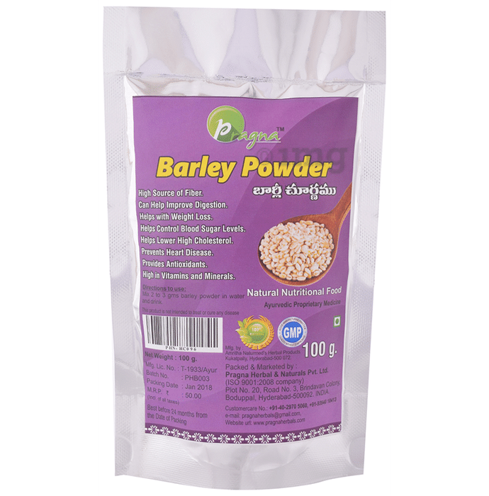 Pragna Barley Powder Pack of 2