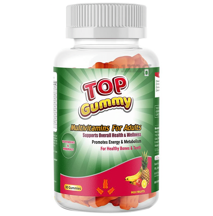 HealthVit Top Gummy Multivitamins for Adults Mixed Fruit