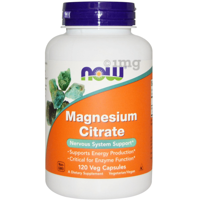 Now Foods Magnesium Citrate Veg Capsule