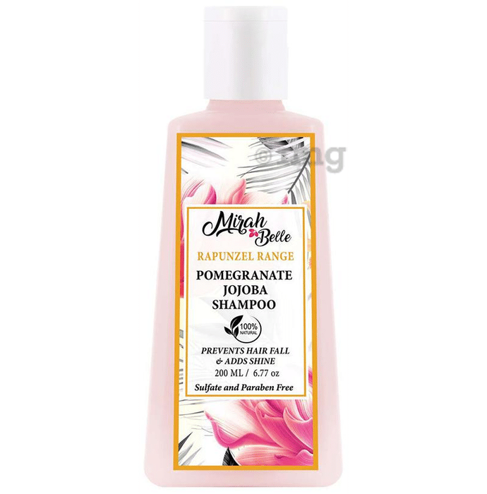 Mirah Belle Pomegranate Jojoba Rapunzel  Range Shampoo (200ml Each)