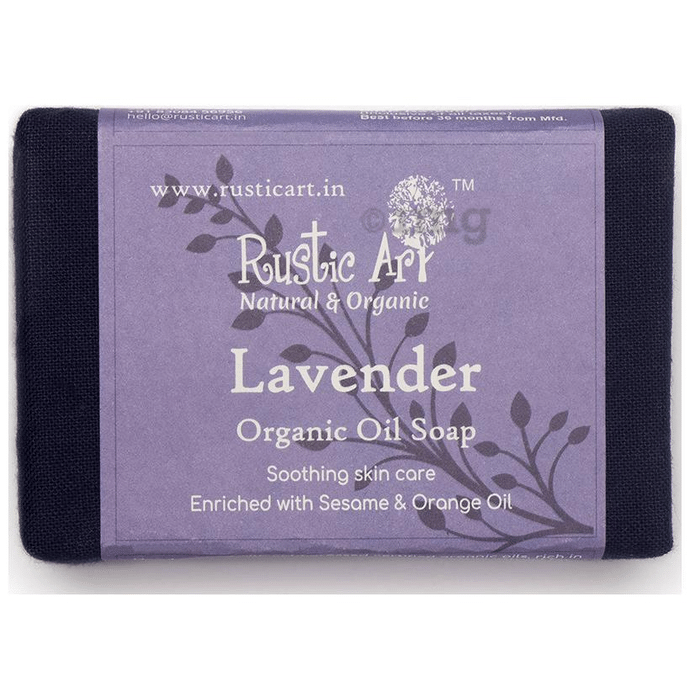 Rustic Art Lavender Organic Oil Soap