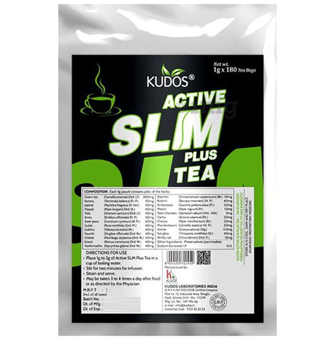 Kudos Slimming Kit (180 Tea Bags Each)