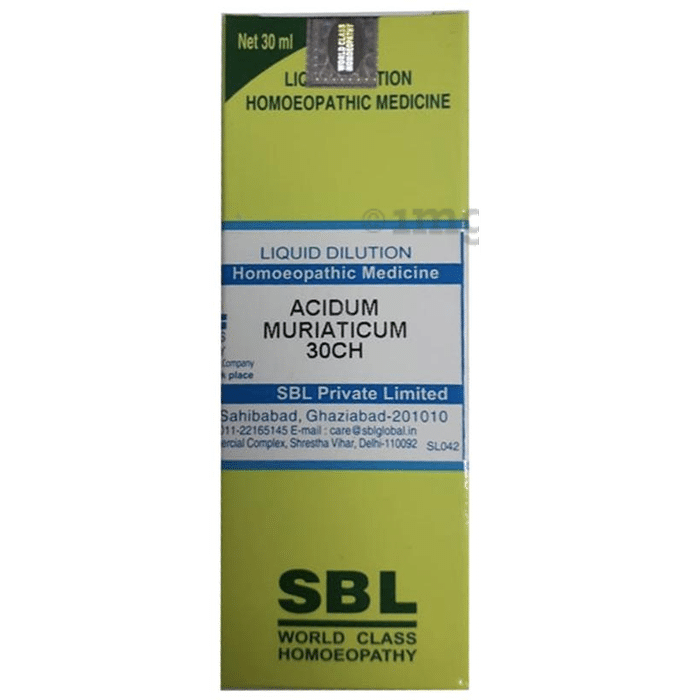 SBL Acidum Muriaticum Dilution 30 CH
