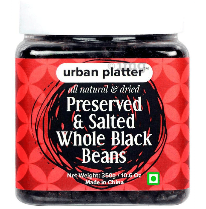 Urban Platter Preserved and Salted Whole Black Beans