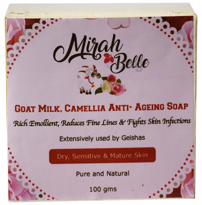 Mirah Belle Goat Milk, Camellia Anti-Ageing Soap