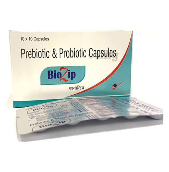 Vogue Wellness Biozip Probiotic & Prebiotic Capsule