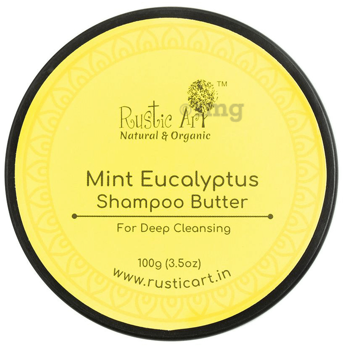Rustic Art Mint Eucalyptus Shampoo Butter