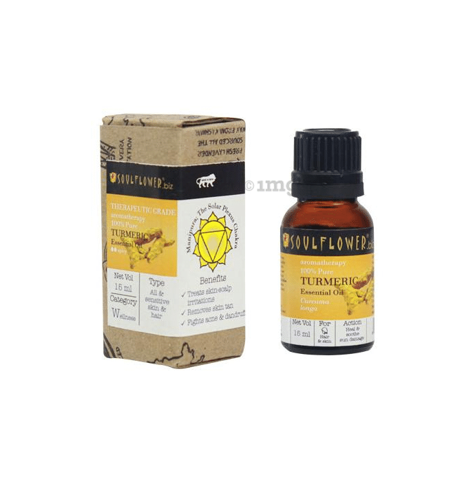 Soulflower Turmeric/Curcuma Longa Essential Oil