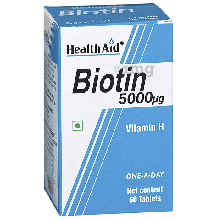Healthaid Biotin 5000mcg Tablet
