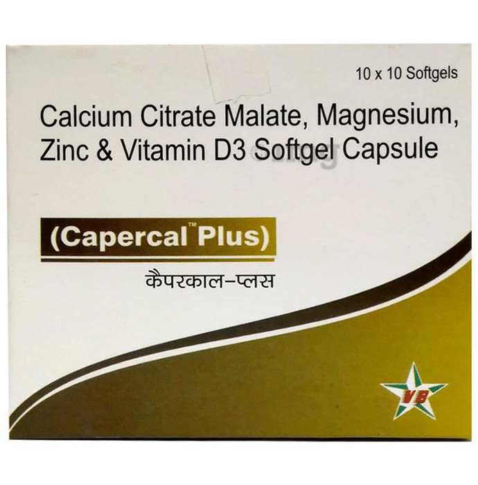 Capercal Plus Soft Gelatin Capsule