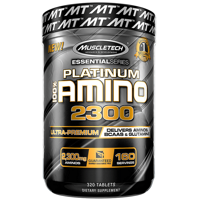 Muscletech Essential Series 100% Platinum Amino 2300 Tablet