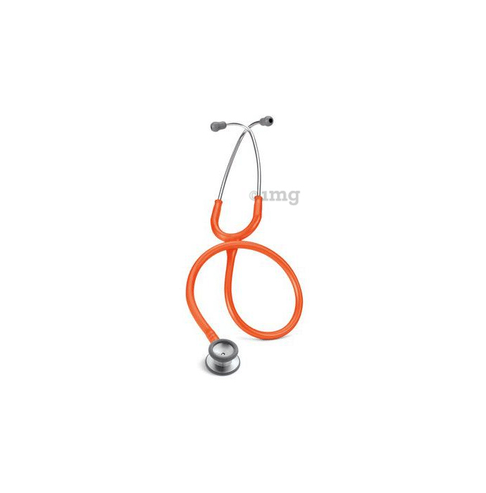 3M Littmann Classic II Pediatric Stethoscope, Orange Tube, 28 inch, 2155