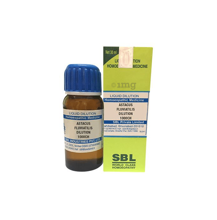 SBL Astacus Fluviatilis Dilution 1000 CH