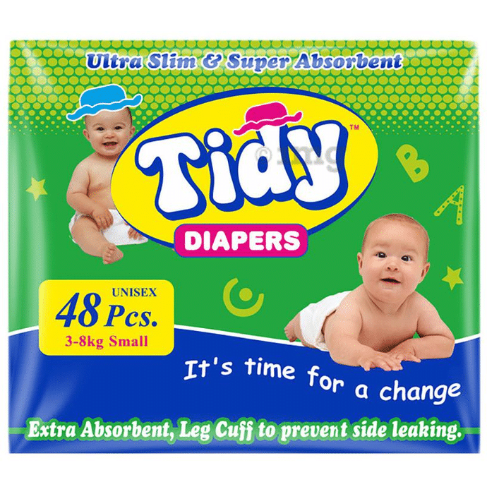 Tidy Baby Unisex Diaper | Size Small