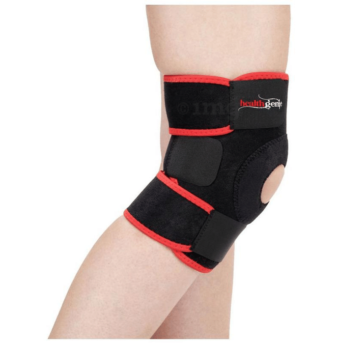 Healthgenie Adjustable Knee Support Patella Black
