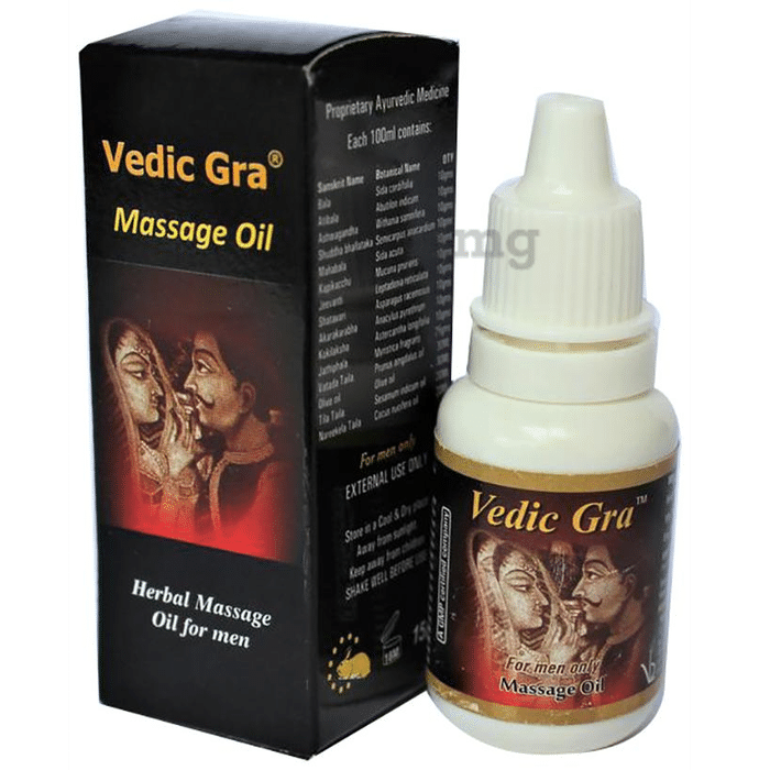 Vedic Gra Herbal Massage Oil for Men