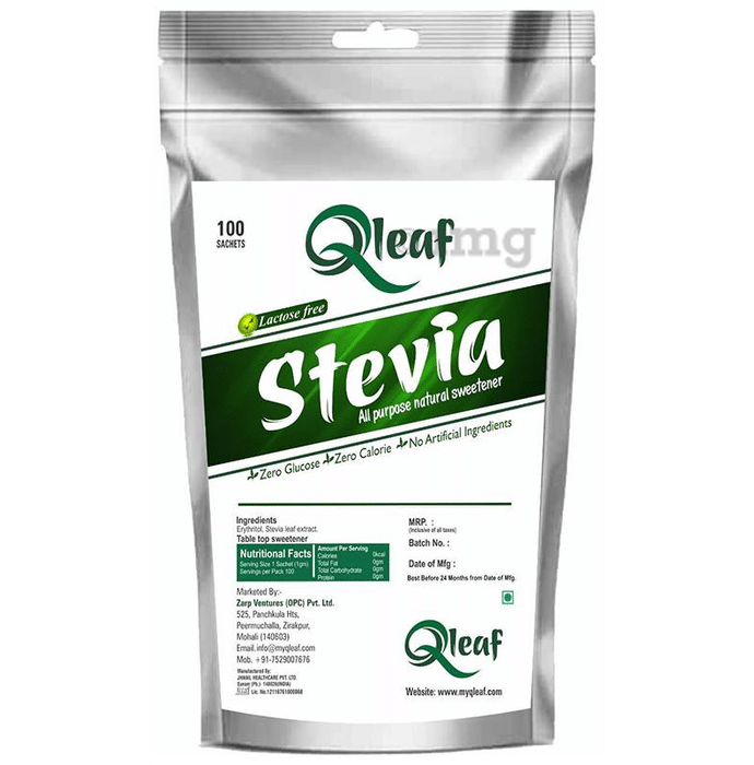 Qleaf Stevia Powder Sachet