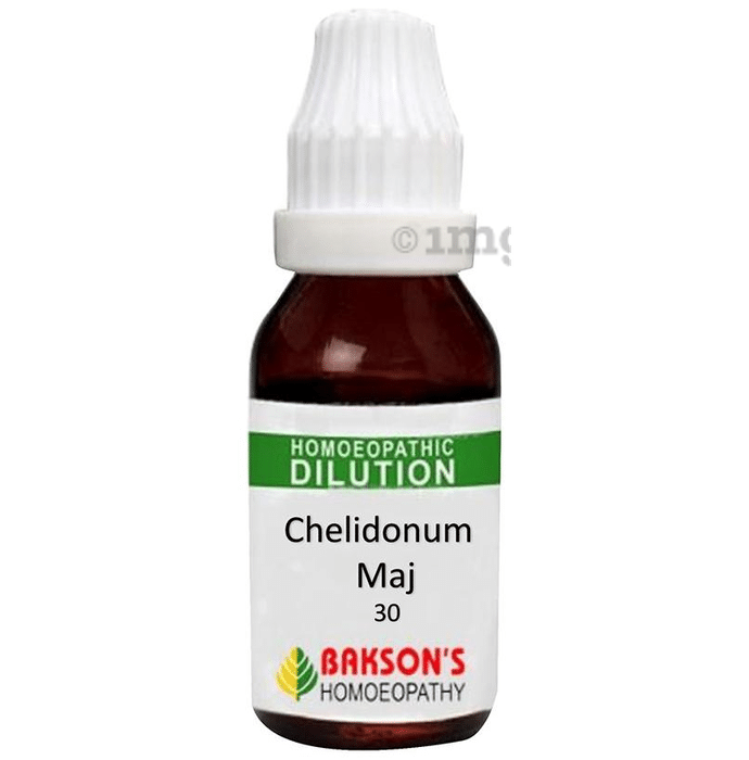 Bakson's Homeopathy Chelidonum Maj Dilution 30 CH