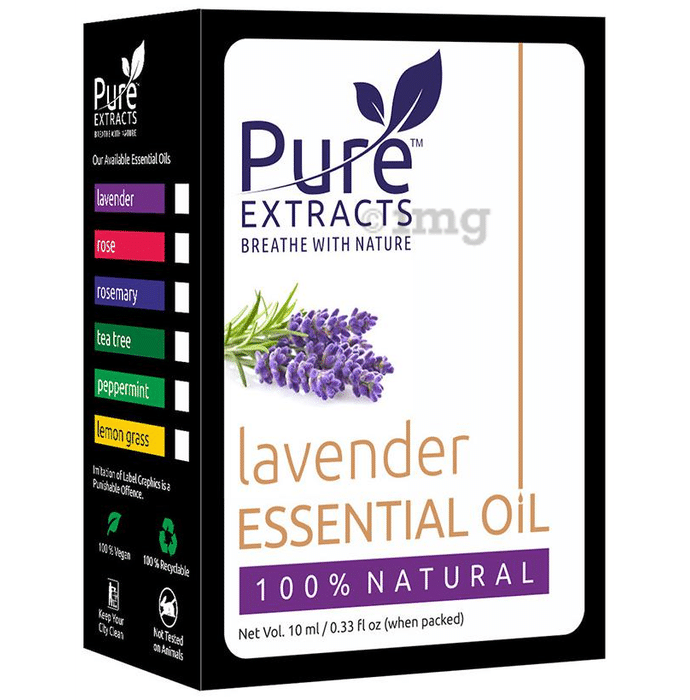 Pure Extracts Lavender 100% Natural Essential Oil