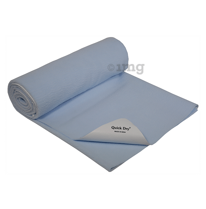 Quick Dry Baby Bed Protector Plain Small