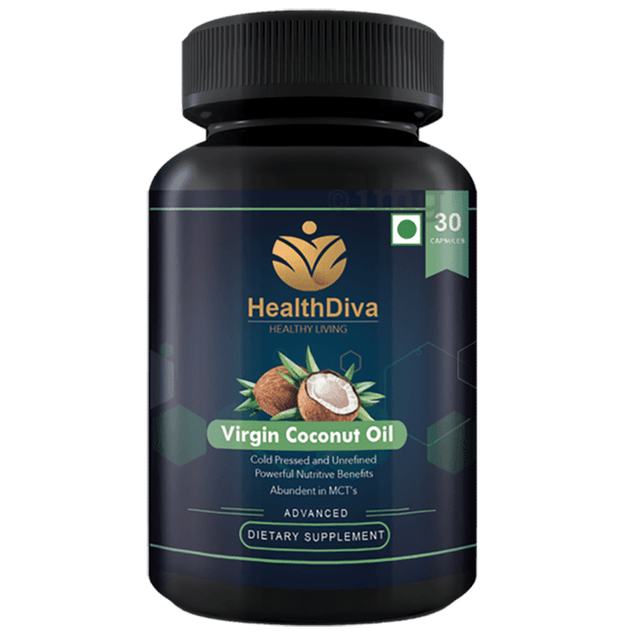 HealthDiva Virgin Coconut Capsule