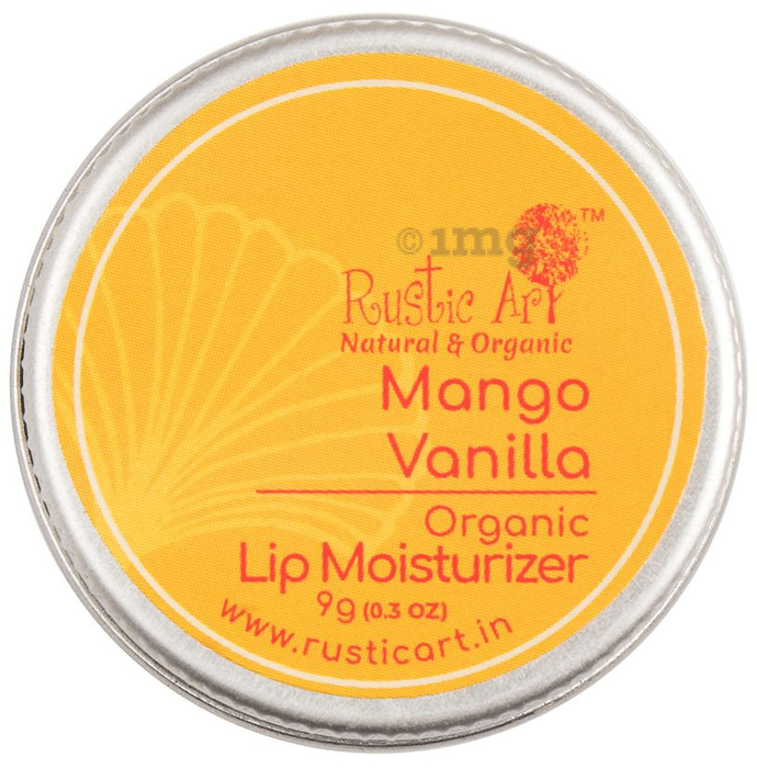 Rustic Art Natural & Organic Lip Moisturizer Mango Vanilla
