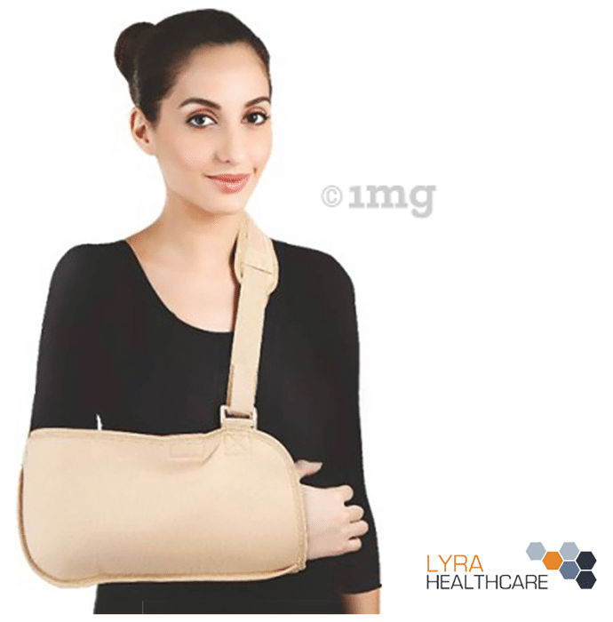 Lyra Healthcare Arm Sling Pouch Beige