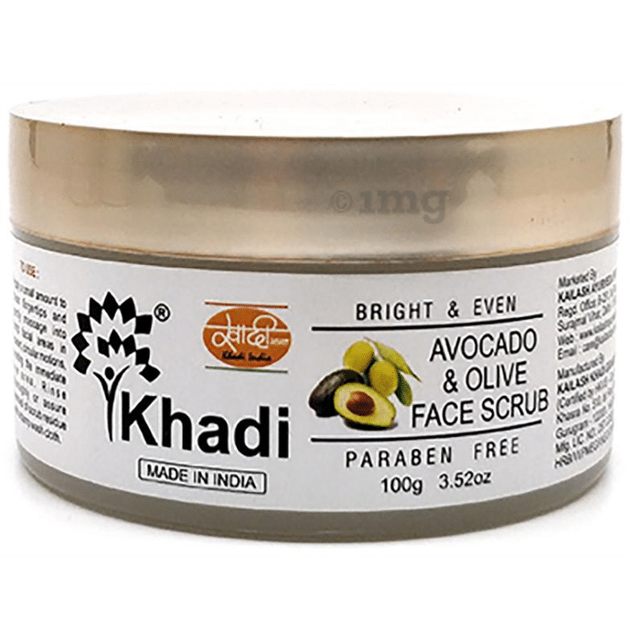 Khadi India Avocado & Olive Face Scrub