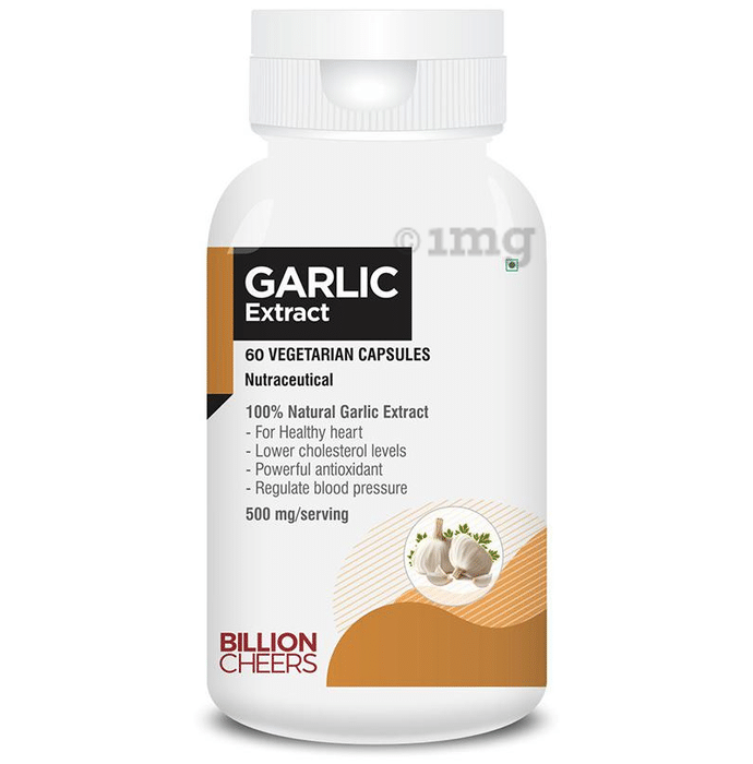Billion Cheers Garlic Extract Vegetarian Capsules