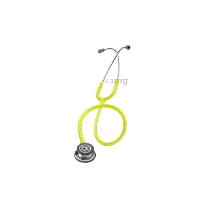 3M Littmann Classic III Stethoscope, Lemon-Lime Tube, 27 inch, 5839