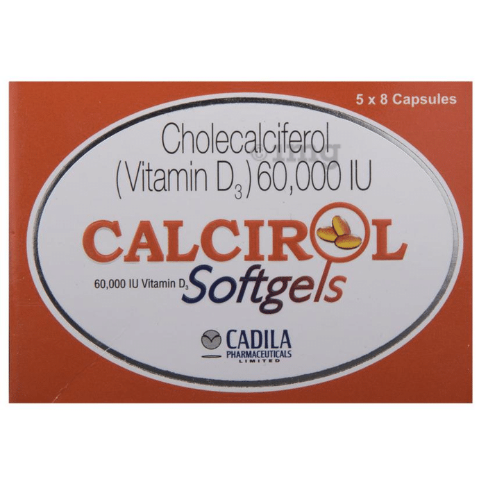 Calcirol 60000IU Softgels