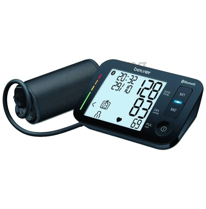 Beurer BM 54 Bluetooth Upper Arm Blood Pressure Monitor Black