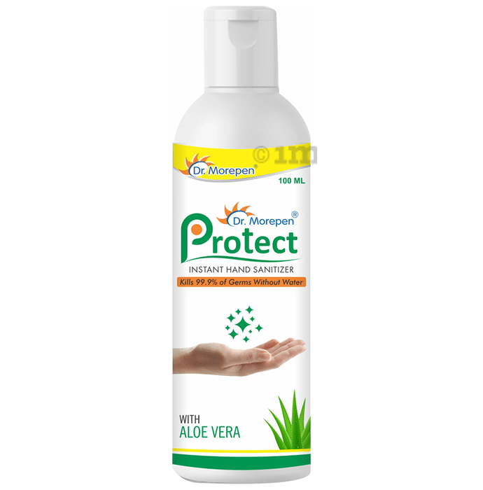 Dr. Morepen Protect Instant Hand Sanitizer Aloe Vera