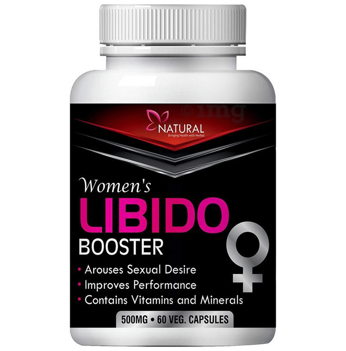 Natural Women's Libido Booster 500mg Veg Capsule: Buy bottle of 60.0  vegicaps at best price in India