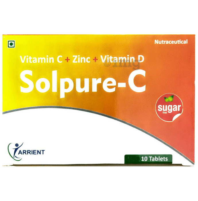 Solpure-C Chewable Tablet Sugar Free