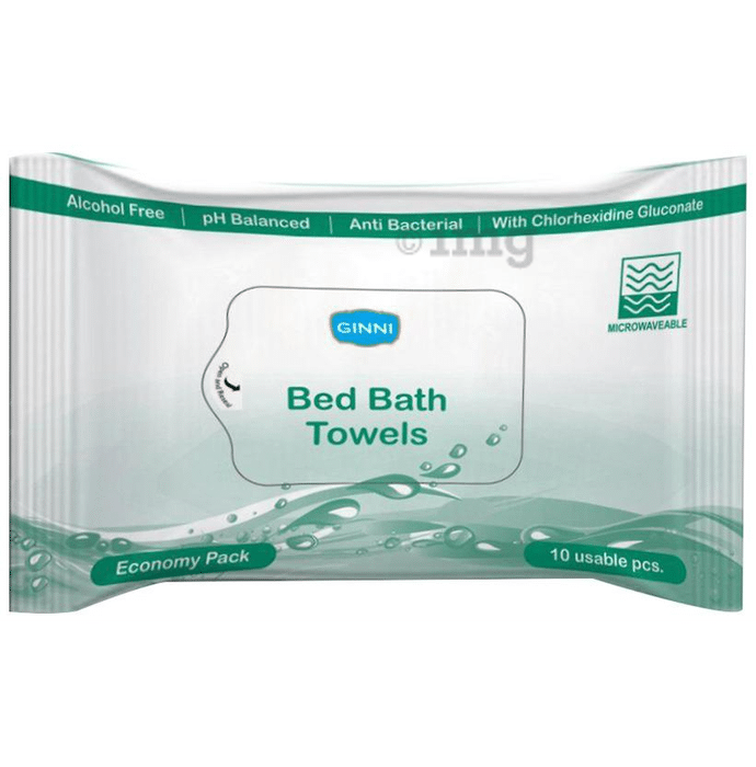 Ginni Bed Bath Towel (Economy Pack)