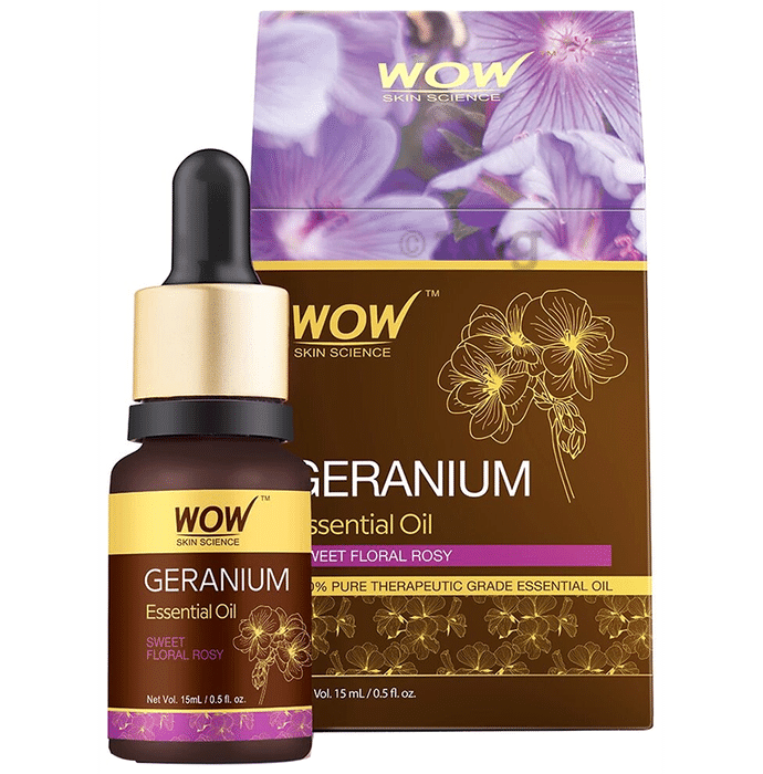 WOW Skin Science Geranium Essential Oil