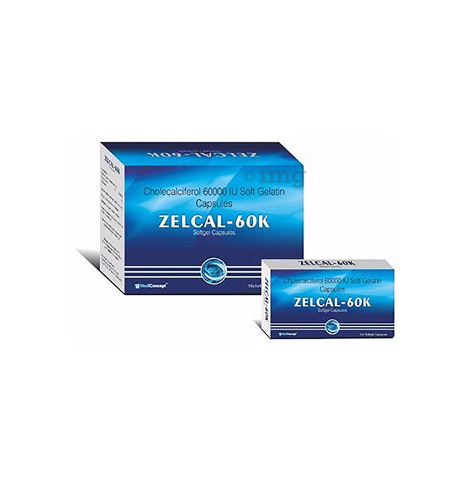 Zelcal - 60K Soft Gelatin Capsule