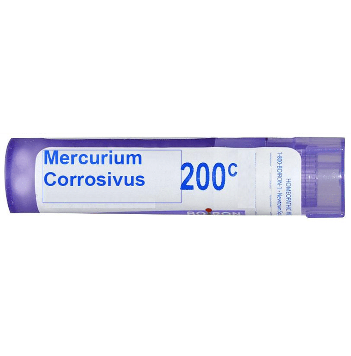 Boiron Mercurius Corrosivus Multi Dose Approx 80 Pellets 200 CH