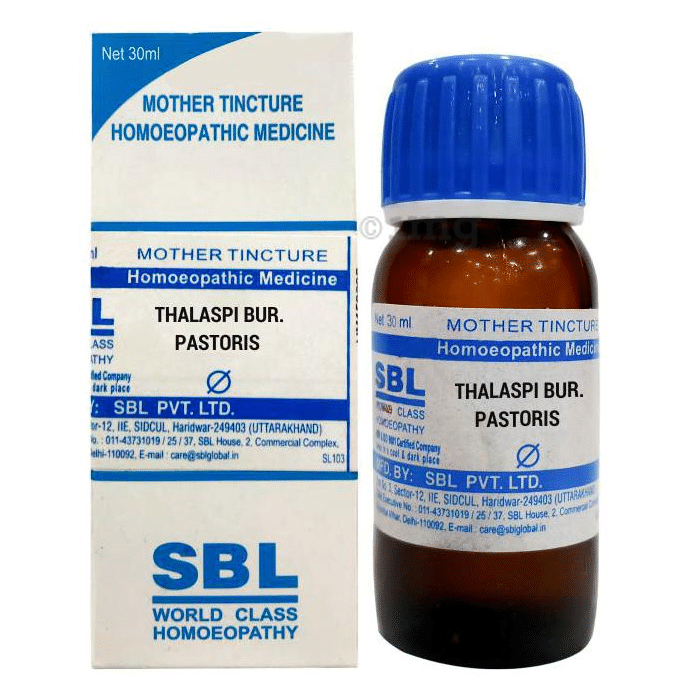 SBL Thlaspi Bursa Pastoris Mother Tincture Q