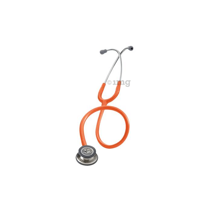 3M Littmann Classic III Stethoscope, Orange Tube, 27 inch, 5629