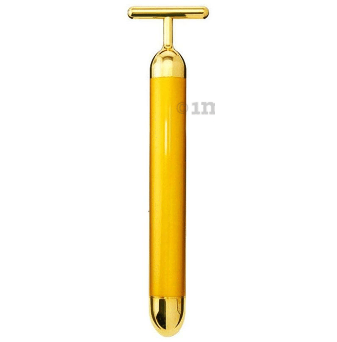 Dee Sons Gold Energy Electric Vibration Facial Massage Roller