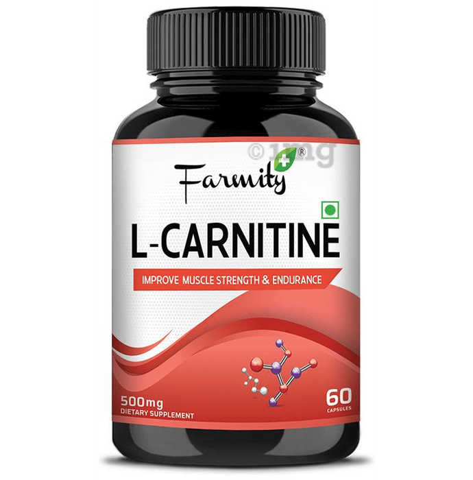 Farmity L- Carnitine 500mg Dietary Supplements Capsule