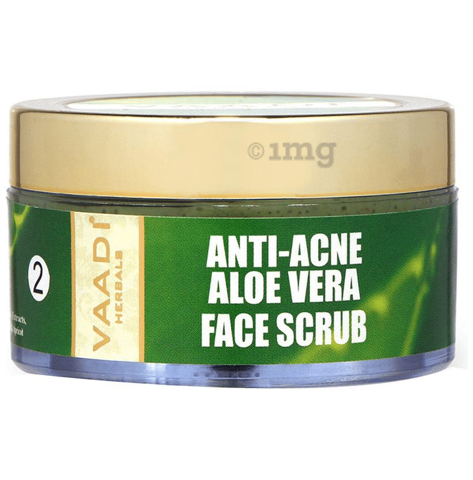 Vaadi Herbals Anti-Acne Aloe Vera Face Scrub