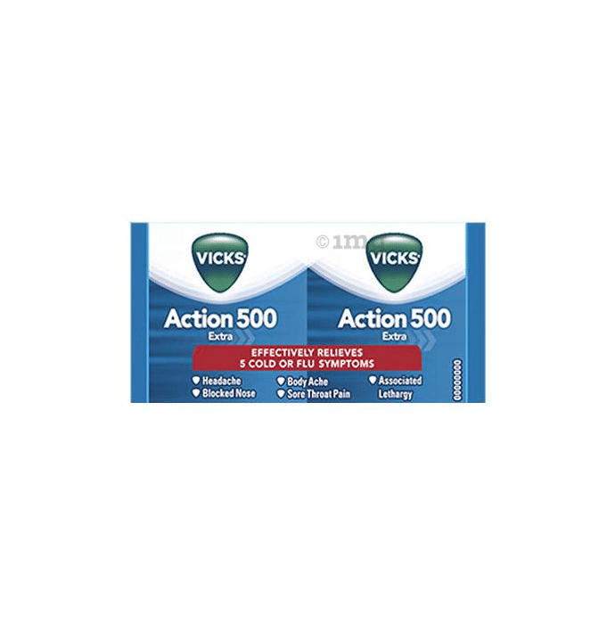 Vicks Action 500 Extra Tablet