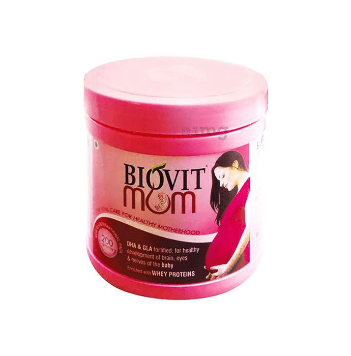Biovit Mom Whey Protein | For Baby's Brain, Eye & Nerve Health | Powder